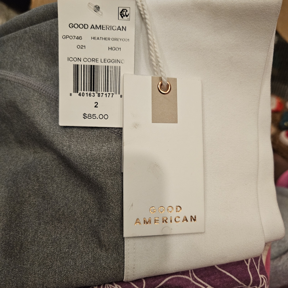 Good American Active Essential Icon Leggings - Size 2 - Picture 8 of 8